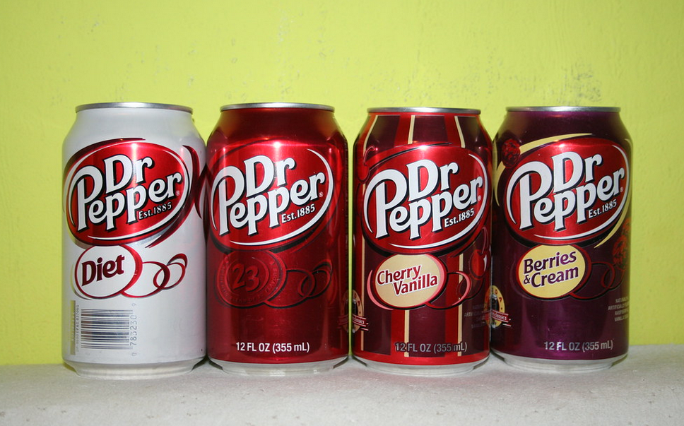 What are the 23 Flavors in Dr Pepper?