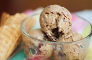 The difference between regular and coffee ice cream
